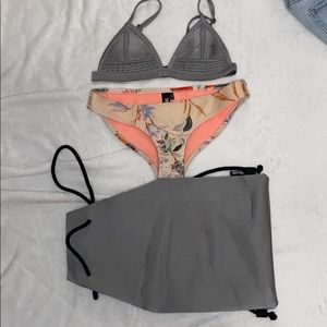 triangl swimsuit